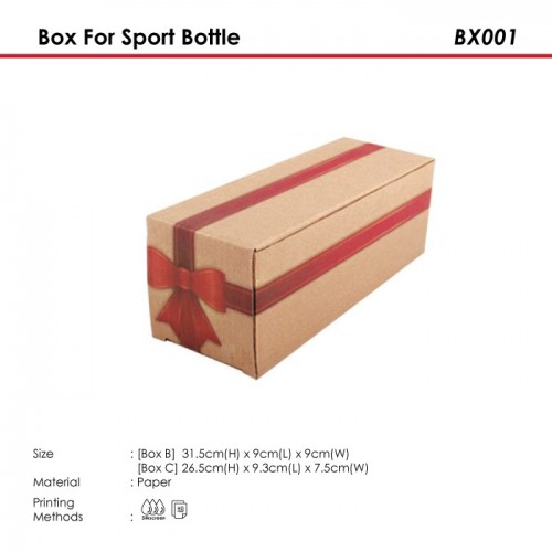 Box For Sport Bottle - BX001