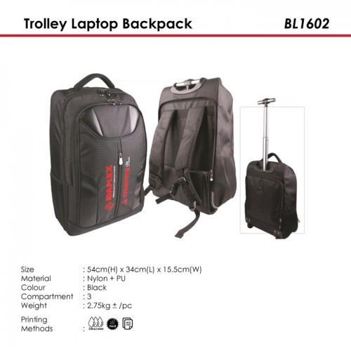 Trolley Laptop Backpack - BL1602