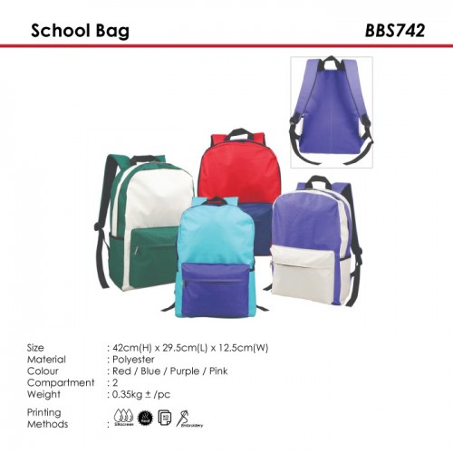 School Bag - BBS742