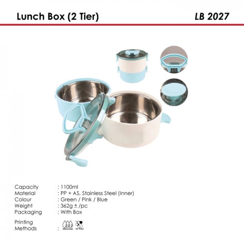 Lunch Box (2 Tier) - LB 2027