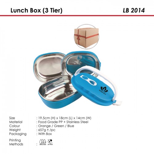 Lunch Box (3 Tier) - LB 2014