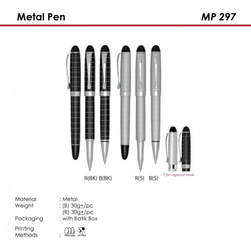 Metal Pen - MP 292R / MP 292B