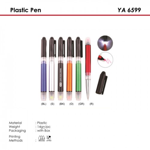 Plastic Pen - YA 6599