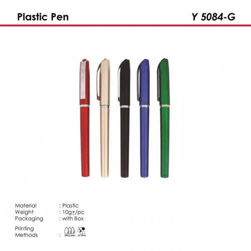 Plastic Pen - Y 5084-G