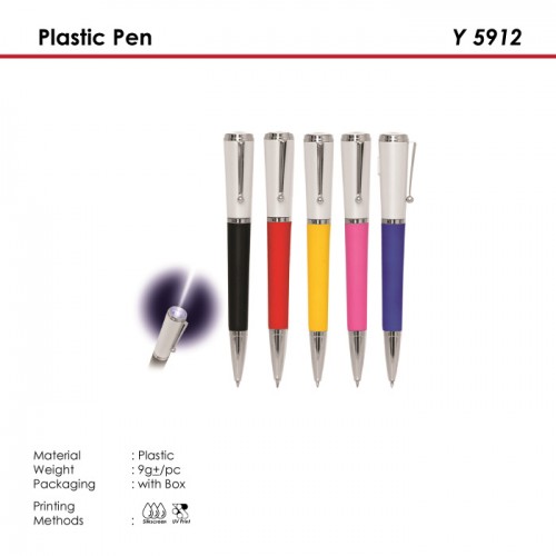 Plastic Pen - Y 5912