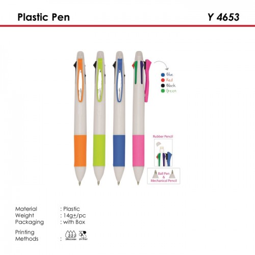 Plastic Pen - Y 4653