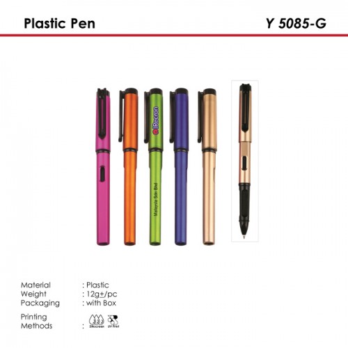 Plastic Pen - Y 5085-G