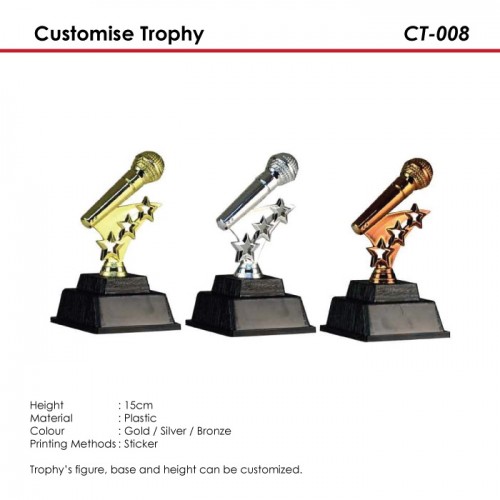 Customise Trophy - CT-008