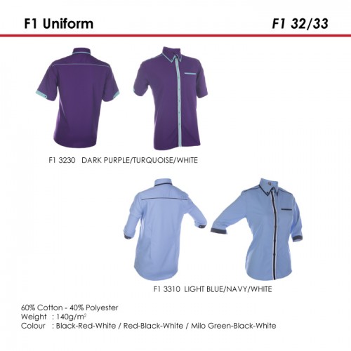 F1 Uniform - F1 32/33