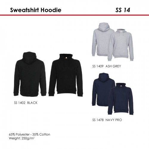 Sweatshirt Hoodie - SS 14