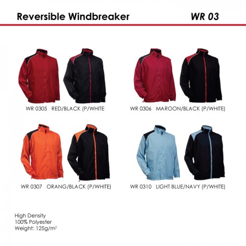 Reversible Windbreaker  - WR 03