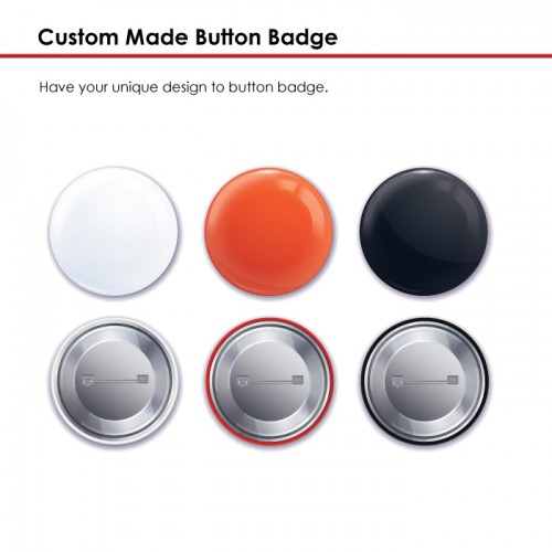 Custom Made Button Badge